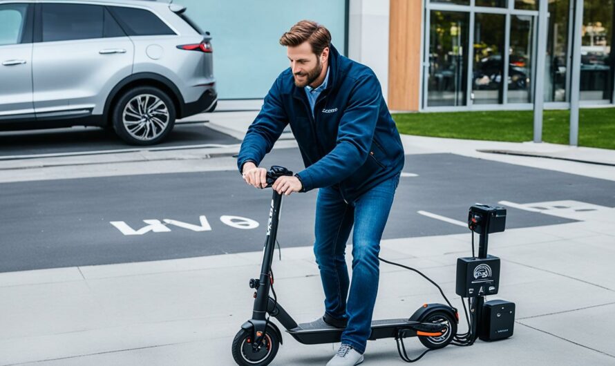 ¿Por dónde se carga un patinete eléctrico?